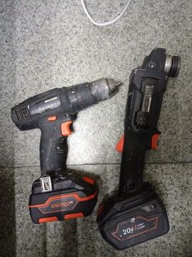 Б/в Набір електроінструментів Dnipro-M dga-201/cd-200th 2акб 4ah 6ah зп 01-200847024