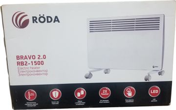Б/в Обігрівач Roda bravo rb2-1500 01-200822129