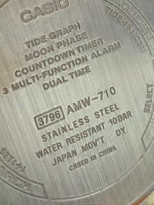 Б/в Годинник Casio amw-710 01-200882152