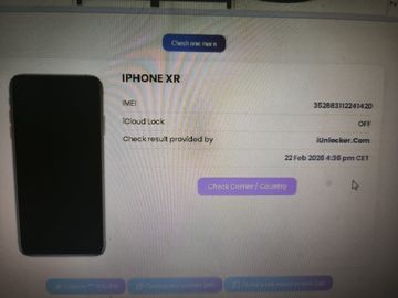 Б/в Мобільний телефон Apple iphone xr 64gb 01-200883593