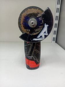 Б/у Угловая шлифмашина Dnipro-M cg-12bc ultra 1акб 2ah зп 01-200893139