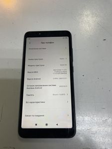Б/в Мобільний телефон Xiaomi redmi 6a 2/16gb 01-200896188