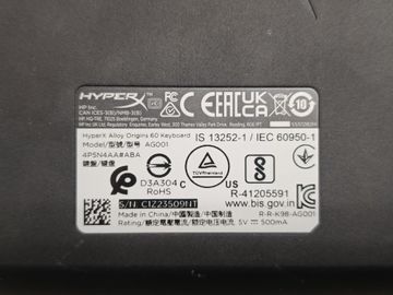 Б/у Клавиатура Hyperx alloy origins 60 hx usb 01-200892875