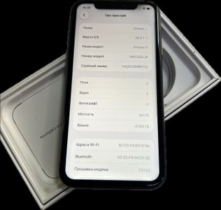 Б/в Мобільний телефон Apple iphone 11 64gb 01-200903877