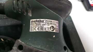 Б/в Шліфмашина вібро Metabo fsx 200 intec 01-200911952