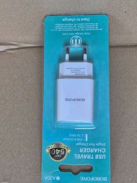 Б/в Мережевий зарядний пристрій Borofone ba20a 16-000276437