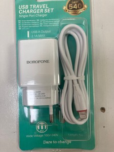Б/в Мережевий зарядний пристрій Borofone ba20a 16-000275382