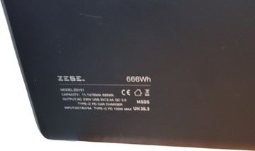 Б/в Зарядна станція Zese zs101 600w 666w/h 01-200889199