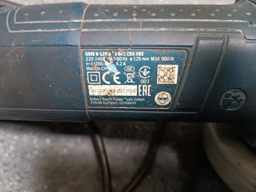 Б/у Угловая шлифмашина Bosch gws 9-125 s 01-200940996