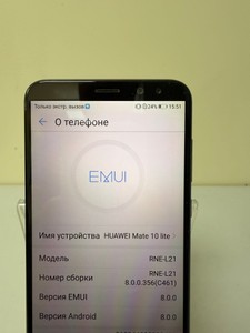 Б/в Мобільний телефон Huawei mate 10 lite 4/64gb 01-200963420
