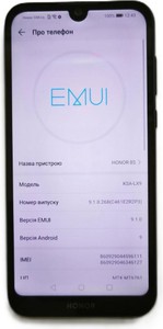 Б/в Мобільний телефон Huawei honor 8s 2/32gb ksa-lx9 01-200976786