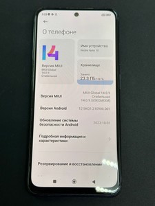 Б/в Мобільний телефон Xiaomi redmi note 10 4/128gb 01-200998021