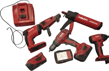 Hilti sid 22-a/sf 6-a22/md2000/smd 57/sd 5000-a22/cpc b22/33. li-ion (3акб)+ зп c4/36