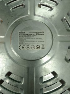 Б/в Настільна плита Rotex rin150-w 01-201051540
