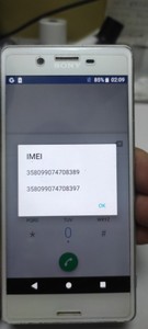 Б/в Мобільний телефон Sony xperia x f5122 dual 3/64gb 01-201052637