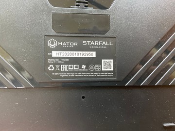 Б/в Клавіатура Hator starfall rainbow htk-608 01-201039830