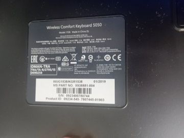 Б/в Бездротові клавіатура+миша Microsoft comfort 5050 01-201103141