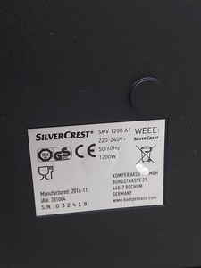 Б/в Кухонний комбайн Silvercrest skv 1200 a1 01-200948692