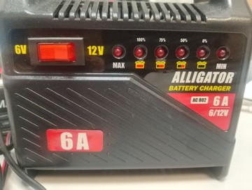 Б/у Автомобильное зарядное устройство Alligator ac802 01-201133627
