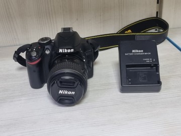 Б/в Фотоапарат Nikon d3200 + nikon dx vr af-s nikkor 18-55mm 1:3.5-5.6g 01-201131123