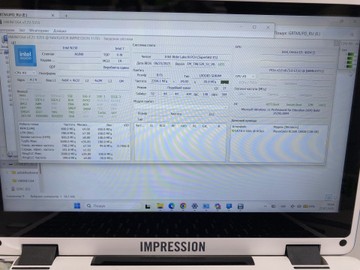 Б/в Ноутбук Impression 117es/intel n150 ddr4/8gb/128gb/інтегрована 01-201142593