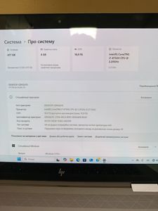 01-200621111: Hp 16/core i7 8750h ddr4/16gb ddr4/hdd *відсутній/ssd 500 gb/quadro p1000 4gb