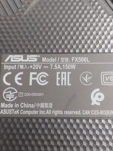 Б/в Ноутбук Asus 15/core i5-10300h ddr4/8gb ddr4/hdd *відсутній/ssd 512 gb/geforce gtx1650 4gb 01-200749966