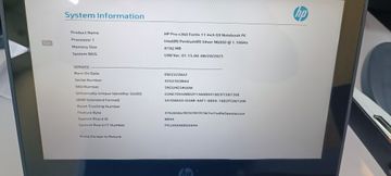 Б/в Ноутбук Hp 11/pentium n6000 ddr4/8gb ddr4/ssd 256 gb/*інтегрована 01-200802807