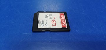 Б/в Карта пам'яті Sandisk 128gb sd class 10 uhs-i extreme ultra 01-200812933