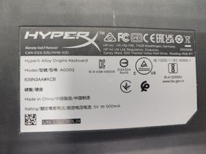 Б/в Клавіатура Hyperx alloy origins pbt rgb 01-200850920