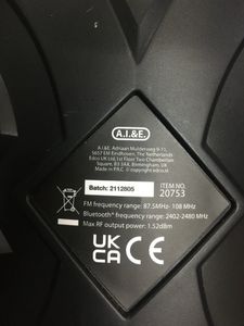 Б/в Акустика Dunlop party speaker 01-200856580