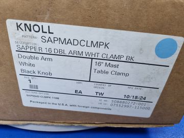 Б/в Настільна підставка для монітора Knollextra double monitor arm 01-200873373