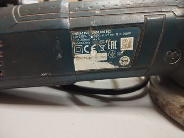 Б/в Кутова шліфмашина Bosch gws 9-125 s 01-200885384