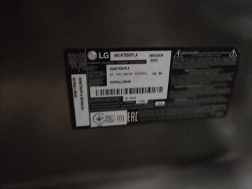 Б/у Телевизор Lg 49uk7550pla 01-200886542