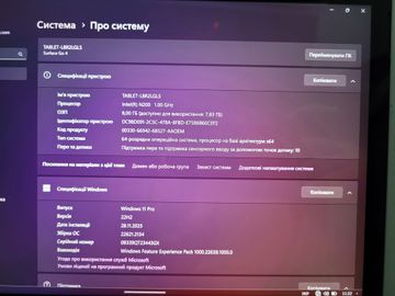 Б/в Планшет Microsoft surface go 4 2067/ n200 1ghz/ ram8gb/ ssd128gb 01-200886391