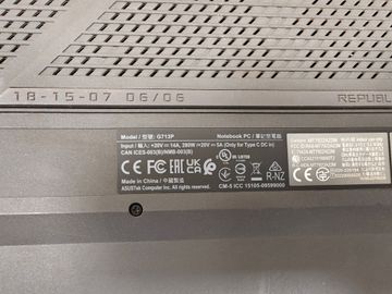 Б/в Ноутбук Asus 15/ryzen 9 7845hx ddr5/16gb ddr5/ssd 1000 gb/geforce rtx4050 6gb 01-200890498