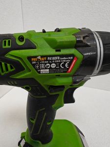 Б/у Шуруповерт Procraft pa-18 dfr 2акб зп 01-200888105