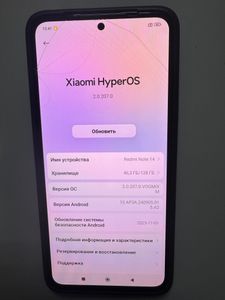 Б/у Мобільний телефон Xiaomi redmi note 14 6/128gb 01-200906984