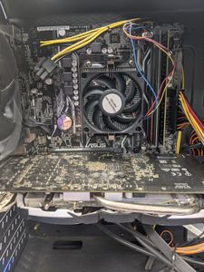 Б/в Системний блок Пк amd a10-9700/ram 16 gb/hdd 1000 gb/ssd 120 gb/amd/ ati radeon rx 570 4gb gddr5 256bit 01-200910107