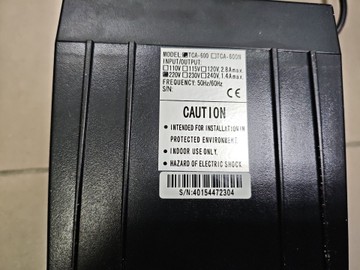 Б/в Стабілізатор напруги Powercom tca-600 1schuko 01-200928319