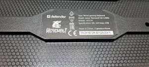 Б/в Клавіатура Defender werewolf gk-120dl 01-200929994
