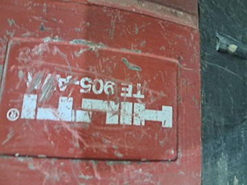 Б/у Отбойный молоток Hilti te 905-avr 01-200937199