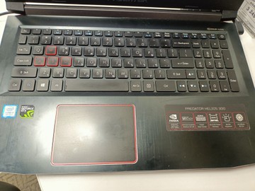 Б/в Ноутбук Acer core i7 8750h/ram16gb/hdd1000gb/gtx1060 01-200953865