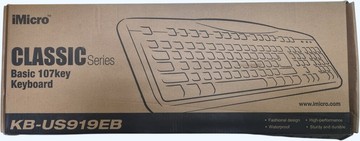 Б/в Клавіатура Imicro kb-us919eb 01-201004639