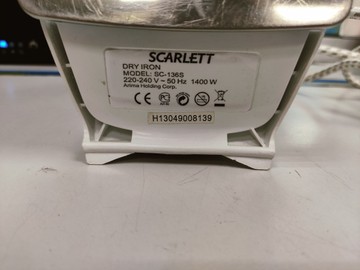 Б/в Праска Scarlett sc-136s 01-201012375
