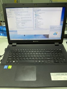 Б/у Ноутбук Packard Bell 17/pentium n3710 ddr3/4gb ddr3/hdd 500 gb/ssd *відсутній/geforce 920m 2gb 01-201021410