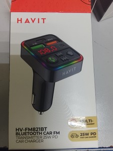 Б/в Автомобільний зарядний пристрій Havit hv ff821bt 01-201032076