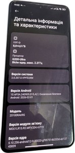 Б/в Мобільний телефон Xiaomi redmi note 15 pro 4g 8/256gb 01-201116881