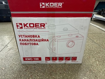 Б/у Фекальный насос Koer kwc-100 01-201166624