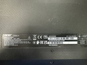 Б/в Ноутбук Acer 15/ryzen 3 7320u ddr5/16gb ddr5/hdd *відсутній/ssd 512 gb/*інтегрована 01-200817078